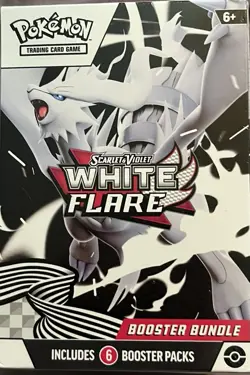 Pokemon TCG White Flare Booster Bundle Scarlet & Violet New & Sealed - Image 1