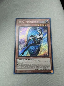 Yugioh! Spenta, the Magistus Sealer BPRO-EN098 1st Edition Secret Rare NM - Image 1