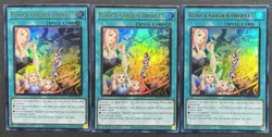 YUGIOH 3x Runick Golden Droplet - MP23-EN247 - Ultra Rare - 1st Ed - NM/Mint - Image 1