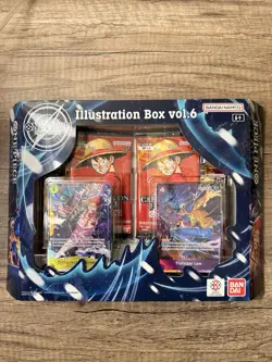 One Piece Card Game Illustration Box Vol.5 & Vol.6 Bundle Sealed Bandai Namco - Image 2