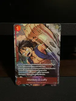 One Piece TCG OP14-013 Monkey .D. Luffy Alt Art Card Game CCG English NM - Image 1