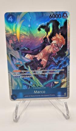 One Piece TCG Marco PRB02-008 SR One Piece the Best Vol. 2 English - Image 1