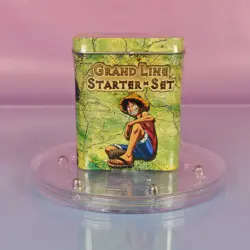 GRAND LINE STARTER SET ONE PIECE TIN BOX 2002 GERMAN OVP SEALED - Image 1