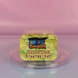 GRAND LINE STARTER SET ONE PIECE TIN BOX 2002 GERMAN OVP SEALED - Image 5