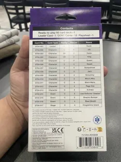 One Piece TCG ST04 Starter Deck Animal Kingdom Pirates Sealed 811039038335 - Image 2