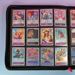 SAMMELKARTENORDNER ONE PIECE ROTER BINDER OP09 - OP12 FULL SETS - Image 4