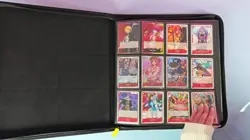 SAMMELKARTENORDNER ONE PIECE GELBER BINDER OP05 - OP08 FULL SETS - Image 2