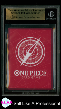 YAMATO ONE PIECE OP06-022 2025 LECAFIG JUMP PROMO PRISTINE JAPANESE BECKETT 10 - Image 2