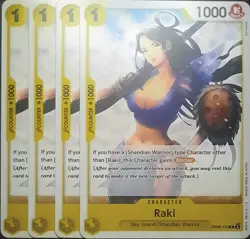One Piece TCG - 4er Playset - OP06-113 Raki C/EN/NM - Image 1