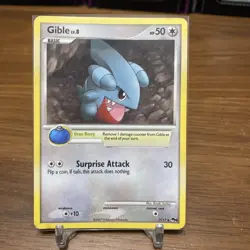 Gible - POP Series 6 7/17 Uncommon Non-Holo Pokemon TCG Card True Pop 6 Non Foil - Image 1