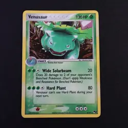 Pokemon Venusaur Holo Rare 6/17 POP Series 2 English LP 2006 Vintage TCG Card - Image 1