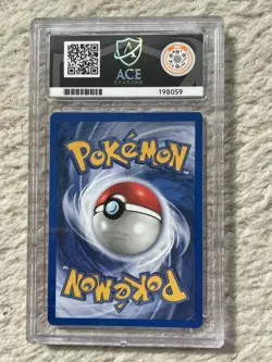 1999 POKEMON JUNGLE #12 VAPOREON-HOLO Ace 7 Near Mint - Image 2