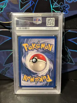 1999 Pokemon Jungle #12 Vaporeon Holo 1st Edition PSA 8 NM-MT - Image 2