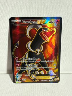 Houndoom EX 153/162 Full Art Holo LP - Pokemon TCG XY BREAKthrough - Image 1