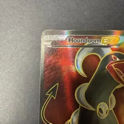 Houndoom EX (Full Art) 153/162 Breakthrough Holo Pokemon TCG (LP) - Image 2
