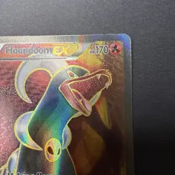 Houndoom EX (Full Art) 153/162 Breakthrough Holo Pokemon TCG (LP) - Image 5