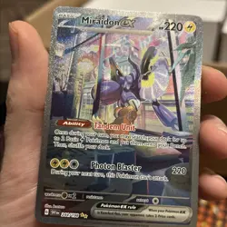 Miraidon ex 244/198 Secret Rare Double Rare Holo Pokemon Card NM - Image 3