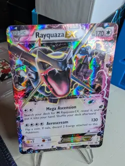 Rayquaza EX (Shiny) XY69 XY Holo *DMG - Image 4