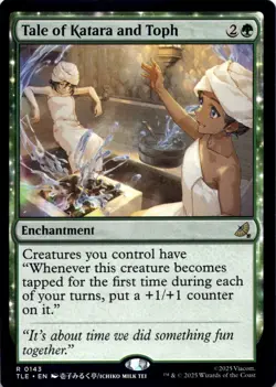 Tale of Katara and Toph Avatar: The Last Airbender Magic MTG NM - Image 1