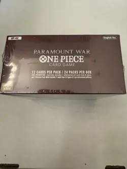One Piece TCG Paramount War Booster Box OP-02 English, Sealed - Image 3