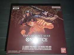One Piece TCG: Paramount War Booster Box [OP-02] SEALED English - Image 1