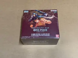 One Piece TCG OP-02 Paramount War Booster Box English Sealed - Image 1