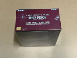 One Piece TCG OP-02 Paramount War Booster Box English Sealed - Image 2