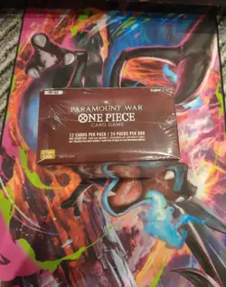 One Piece TCG OP-02 Booster Box Paramount War, Sealed, English - Image 4