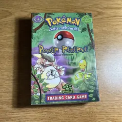 Pokemon POWER RESERVE Jungle Theme Deck VINTAGE Factory Sealed WOTC 1999 - Image 1