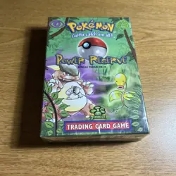 Pokemon POWER RESERVE Jungle Theme Deck VINTAGE Factory Sealed WOTC 1999 - Image 5