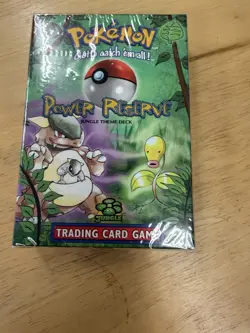 Factory Sealed Pokemon WOTC Power Reserve Jungle Theme Deck - Image 1