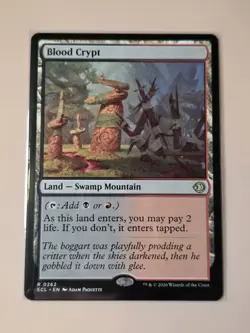 Magic: the Gathering Blood Crypt MTG Lorwyn eclipsed rare NM - Image 1