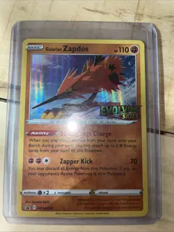 Galarian Zapdos - (Prerelease) SWSH124 SWSH: Sword & Shield Promo Cards Holo - Image 3