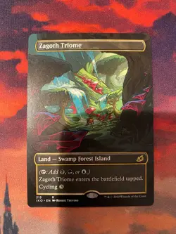 MTG Ikoria Lair of Behemoths Zagoth Triome Showcase - Image 1