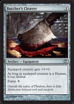 MTG-4x-Near Mint, English-Butcher's Cleaver-Innistrad - Image 1