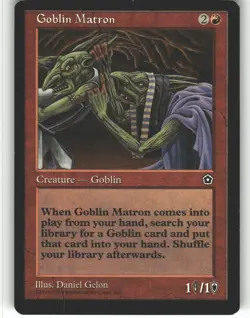 Goblin Matron - Portal Second Age - MTG - Uncommon - # - NM - Image 1