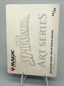 Spectacular Spider-Man (Black) Art Card 52 S Art Series: Marvel's Spider-Man - Image 2