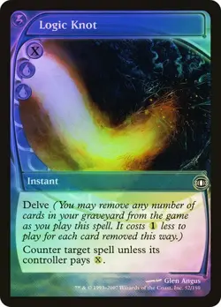 Future Sight MTG FOIL Logic Knot Magic - Image 1