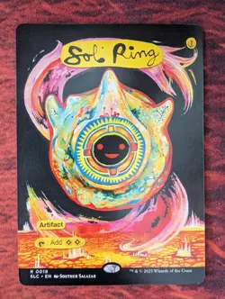 Sol Ring 0019 Near Mint NM SLC Secret Lair Encyclopedia Magic MTG 2 - Image 1