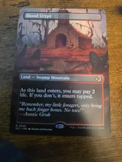 Blood Crypt (Borderless) Lorwyn Eclipsed Regular - Image 1