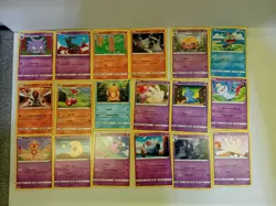 JOB LOT OF POKEMON CARDS MIXED WITH HOLOS - Image 3
