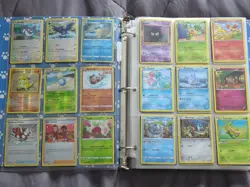 Lot of 414 Vintage Pokemon Trading Cards & Album With 23 Full Sheets 18 Holo - Image 3