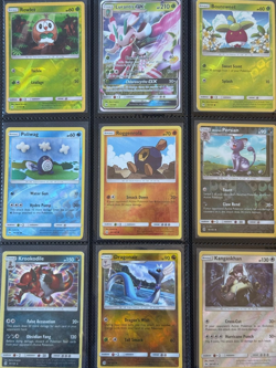 14x Lot Sun and moon base Holo Bundle Set Lurantis GX Pokemon Cards - Image 2