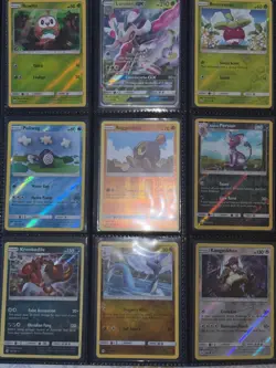 14x Lot Sun and moon base Holo Bundle Set Lurantis GX Pokemon Cards - Image 3