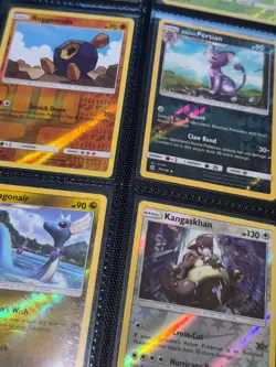 14x Lot Sun and moon base Holo Bundle Set Lurantis GX Pokemon Cards - Image 4