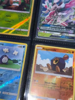 14x Lot Sun and moon base Holo Bundle Set Lurantis GX Pokemon Cards - Image 5