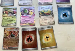 Pokemon TCG Lot Of 26 Cards EX’s, Full Arts, Pokeballs, Holo Energies Pack Fresh - Image 5