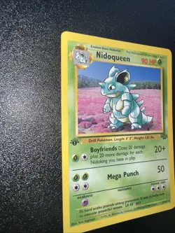 Pokemon Nidoqueen Rare Non-Holo Card 23/64 90HP 1999 Drill Pokemon - Image 2