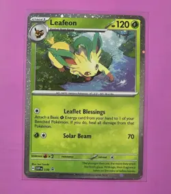 Pokemon Leafeon - 170 (Cosmos Holo) 170 Sv: Scarlet & Violet Promo Cards Holo - Image 1