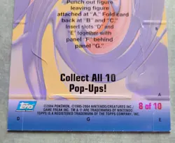 2004 POKEMON Charizard #8 POP-UPS Advanced Challenge LP Topps * RARE - Image 4